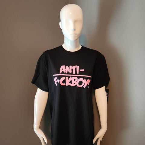 Short-Sleeve Uni-Sex T-Shirt Black & Pink
